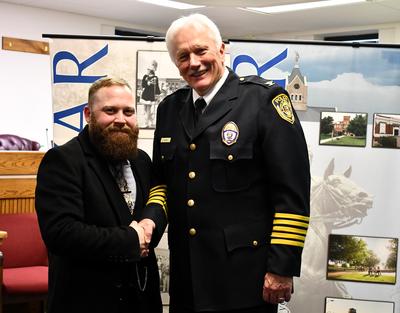Chief Webb reception 