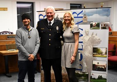 Chief Webb reception 