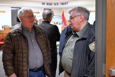 Chief Webb reception 