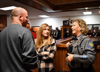 Chief Webb reception 