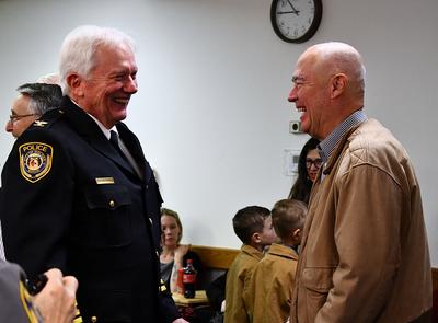 Chief Webb reception 