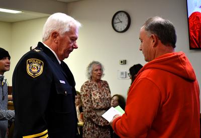 Chief Webb reception 
