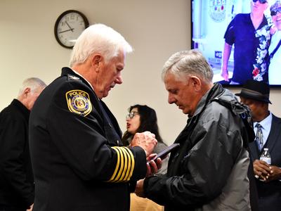 Chief Webb reception 