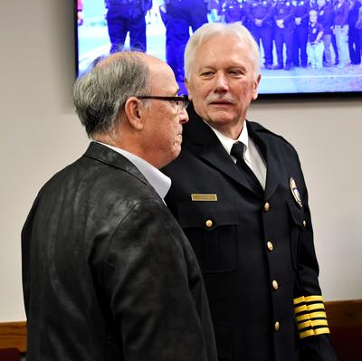 Chief Webb reception 