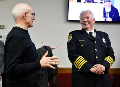 Chief Webb reception 