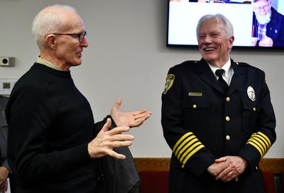 Chief Webb reception 