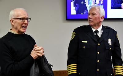 Chief Webb reception 