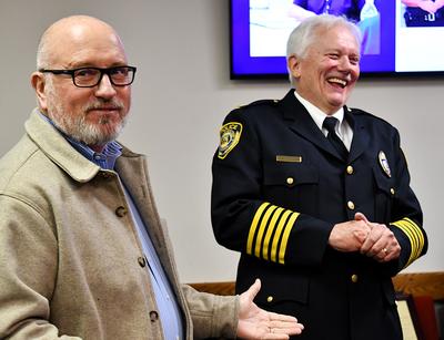 Chief Webb reception 