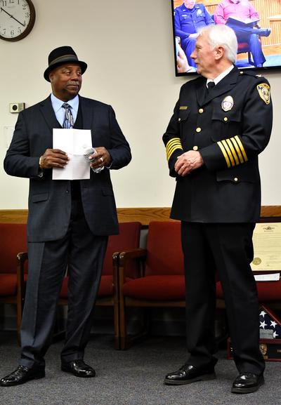 Chief Webb reception 