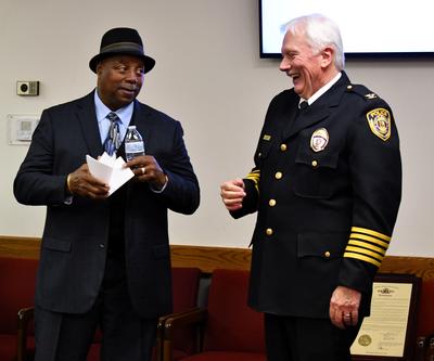 Chief Webb reception 