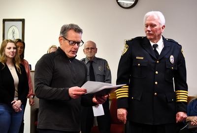 Chief Webb reception 