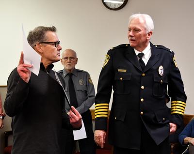 Chief Webb reception 