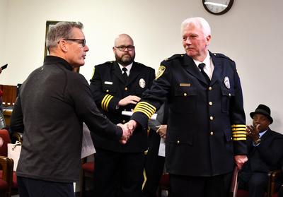 Chief Webb reception 
