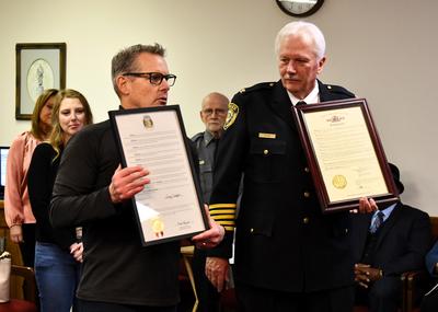 Chief Webb reception 