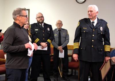 Chief Webb reception 