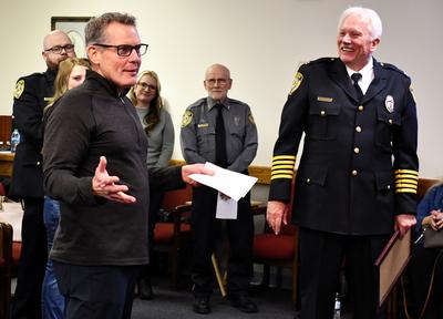 Chief Webb reception 