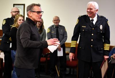 Chief Webb reception 