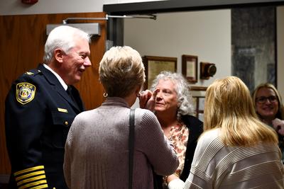 Chief Webb reception 