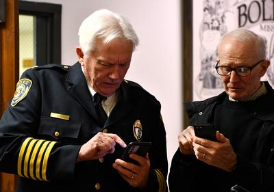 Chief Webb reception 